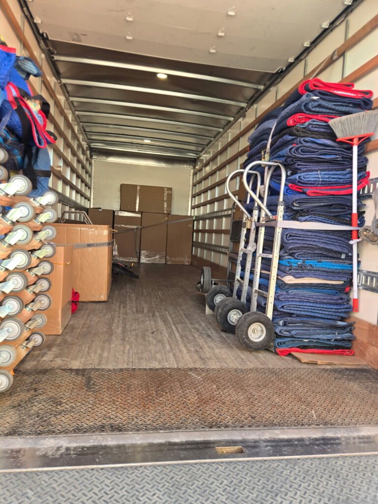 World's Best Movers team working carefully on a moving job