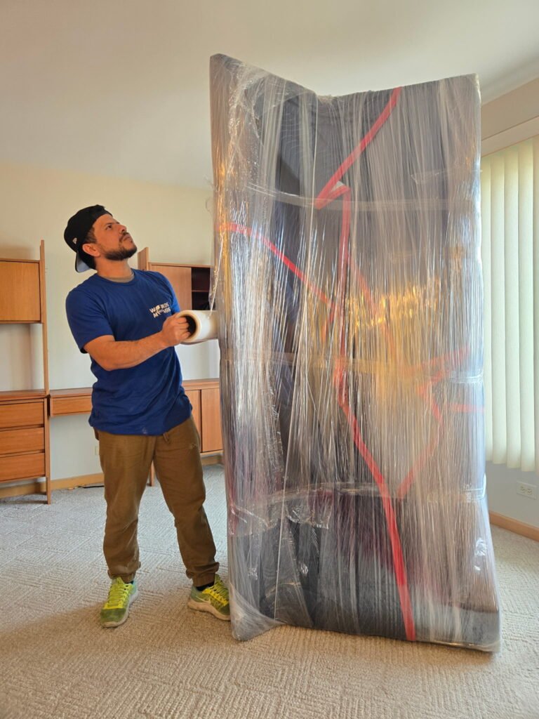 World's Best Movers loading furniture