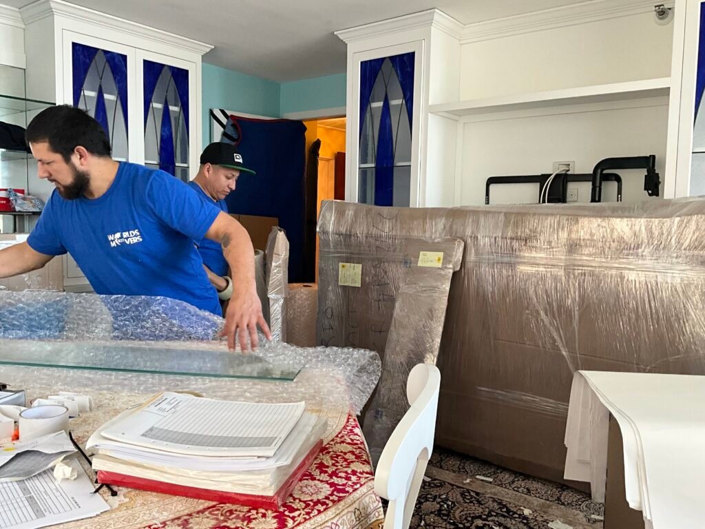 World’s Best Movers long-distance move loading work