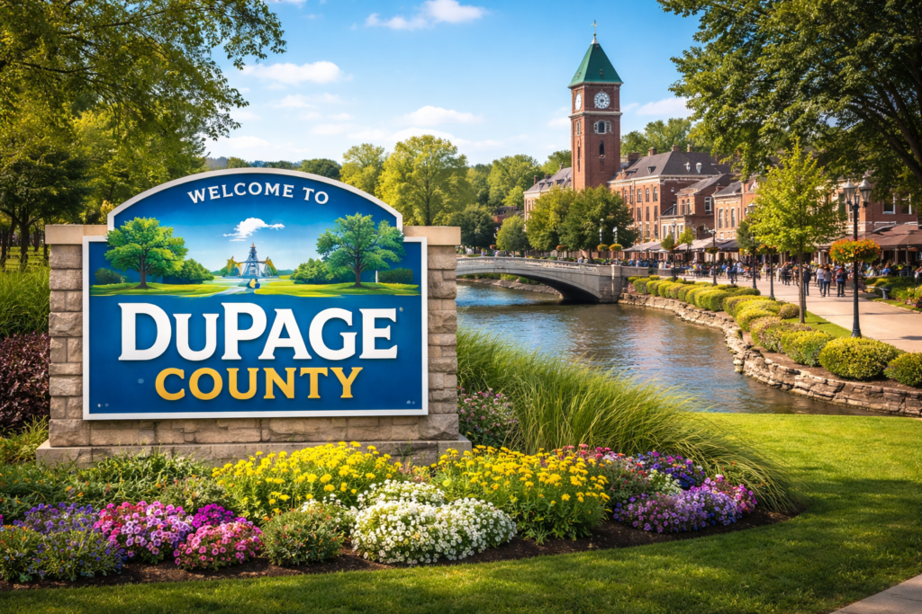 DuPage County movers serving Naperville, Wheaton, Downers Grove, Elmhurst, and surrounding DuPage County Illinois communities