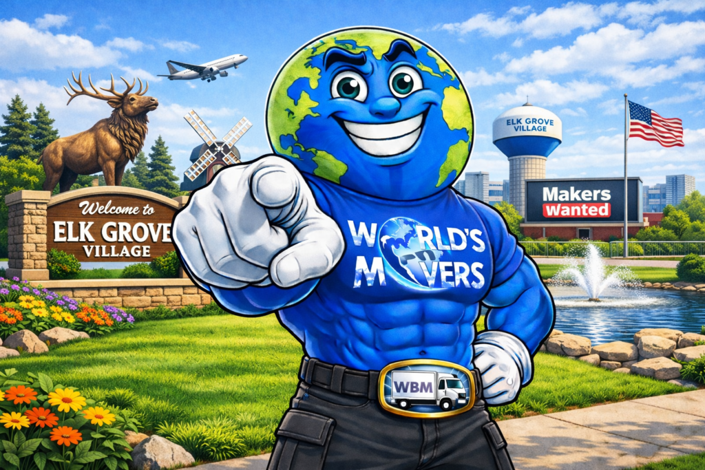 Elk Grove Village IL movers from World's Best Movers