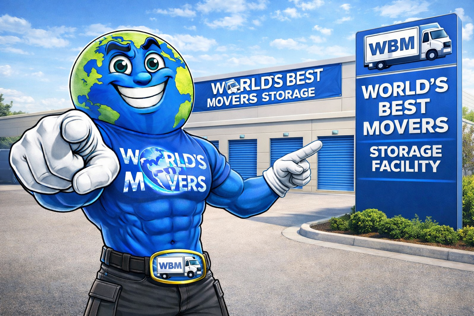 World's Best Movers warehouse storage