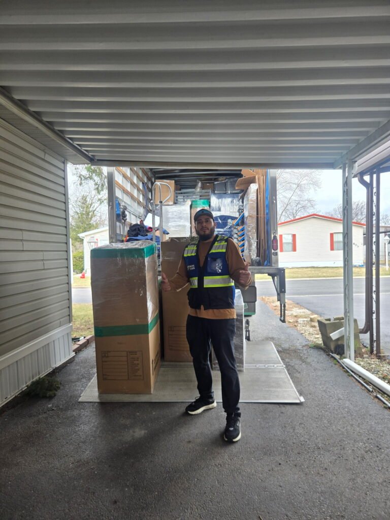 Packing moving boxes