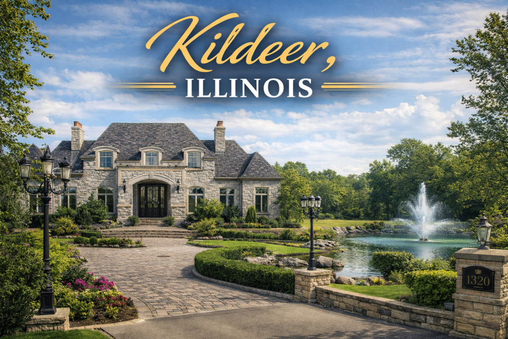 Luxury home in Kildeer Illinois