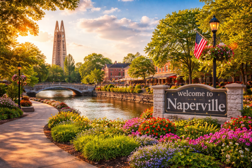 Naperville Illinois moving services area image