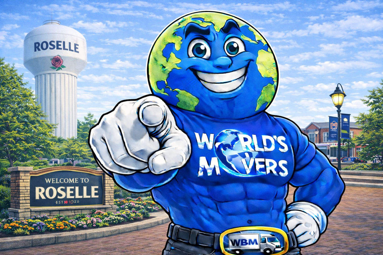 Roselle IL movers from World's Best Movers