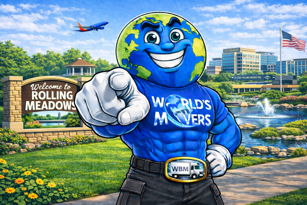 Rolling Meadows movers from World's Best Movers providing professional moving services in Rolling Meadows IL