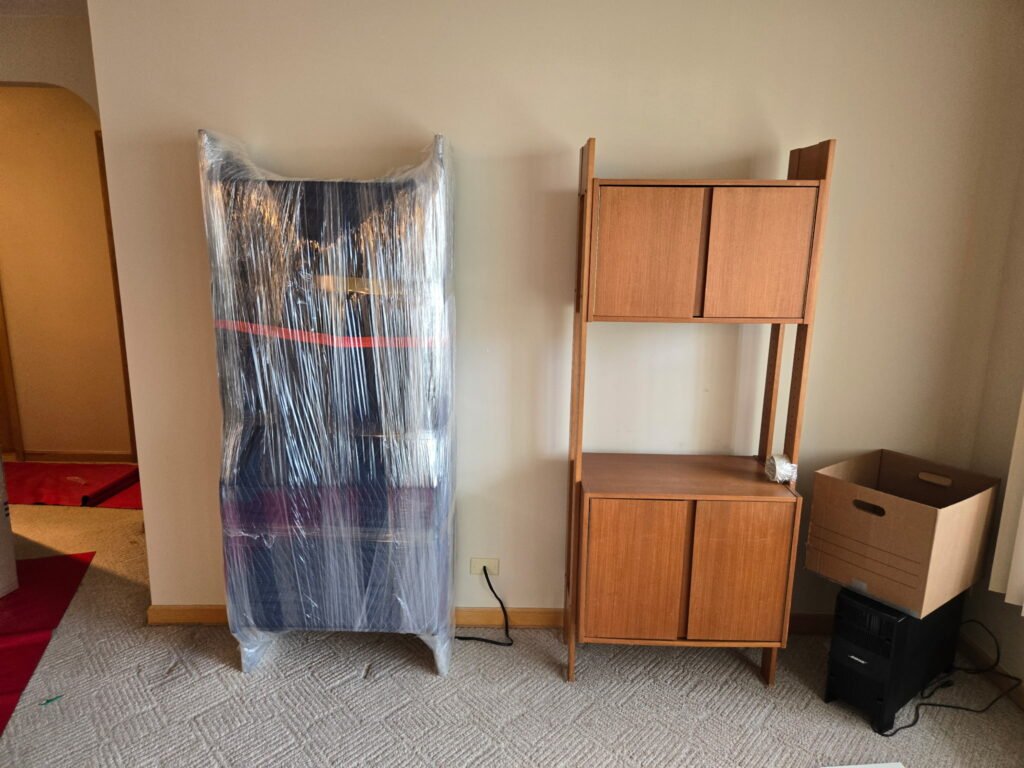 World's Best Movers truck and crew during a move